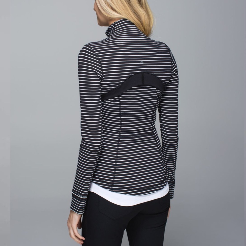 Lululemon Define Jacket Sz 10 In Parallel Stripe … - image 2